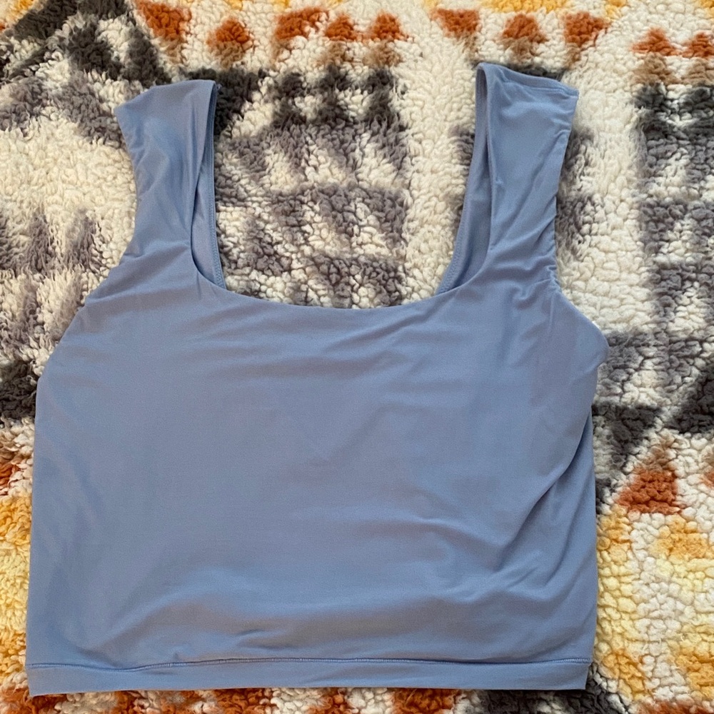 Aerie Blue Crop Top
